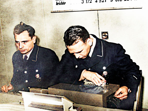 At Work at the Police Station