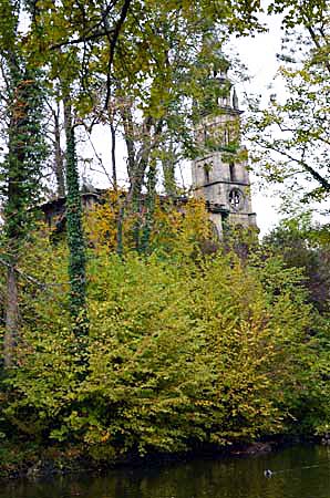 Monrepos, Chapel Ruins, Bomb Damaged in WWII, October 21, 2015