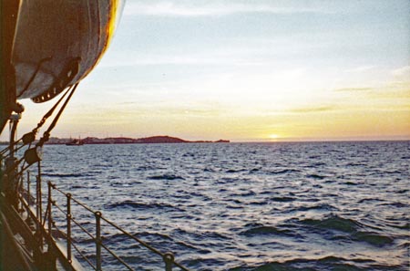 Leaving Bermuda